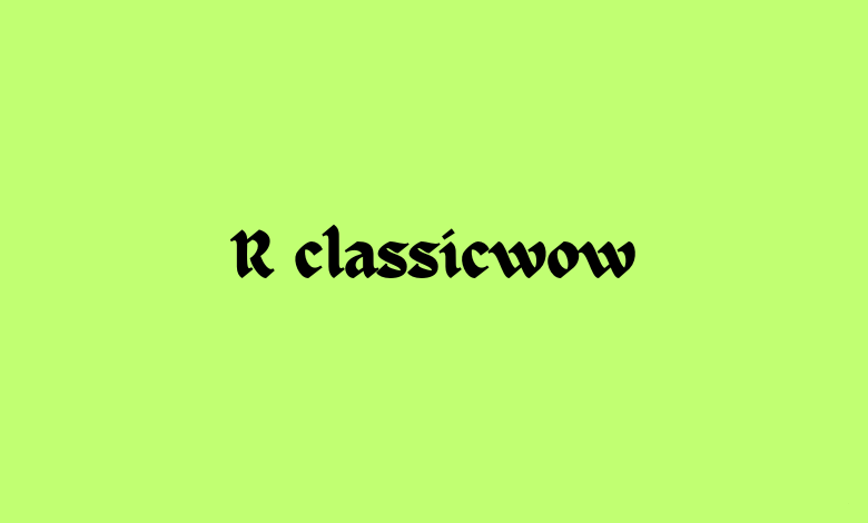 r classicwow